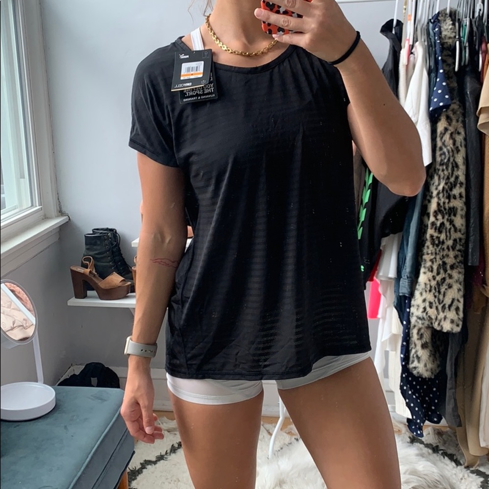 Puma open back tee